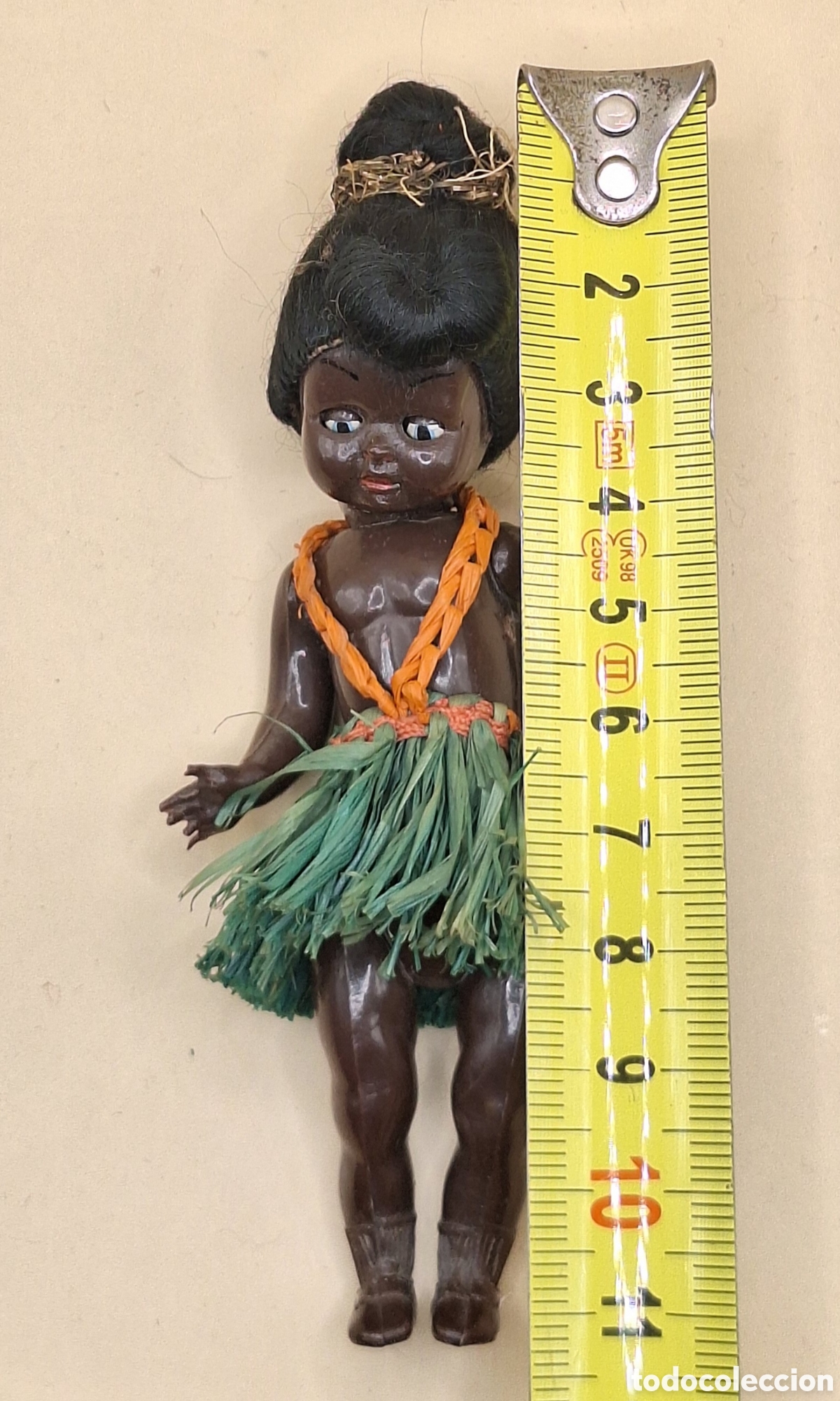 Mu&ntilde;eca espa&ntilde;ola clasica: Antigua Mu&ntilde;eca Negrita de Celuloide - Foto 17