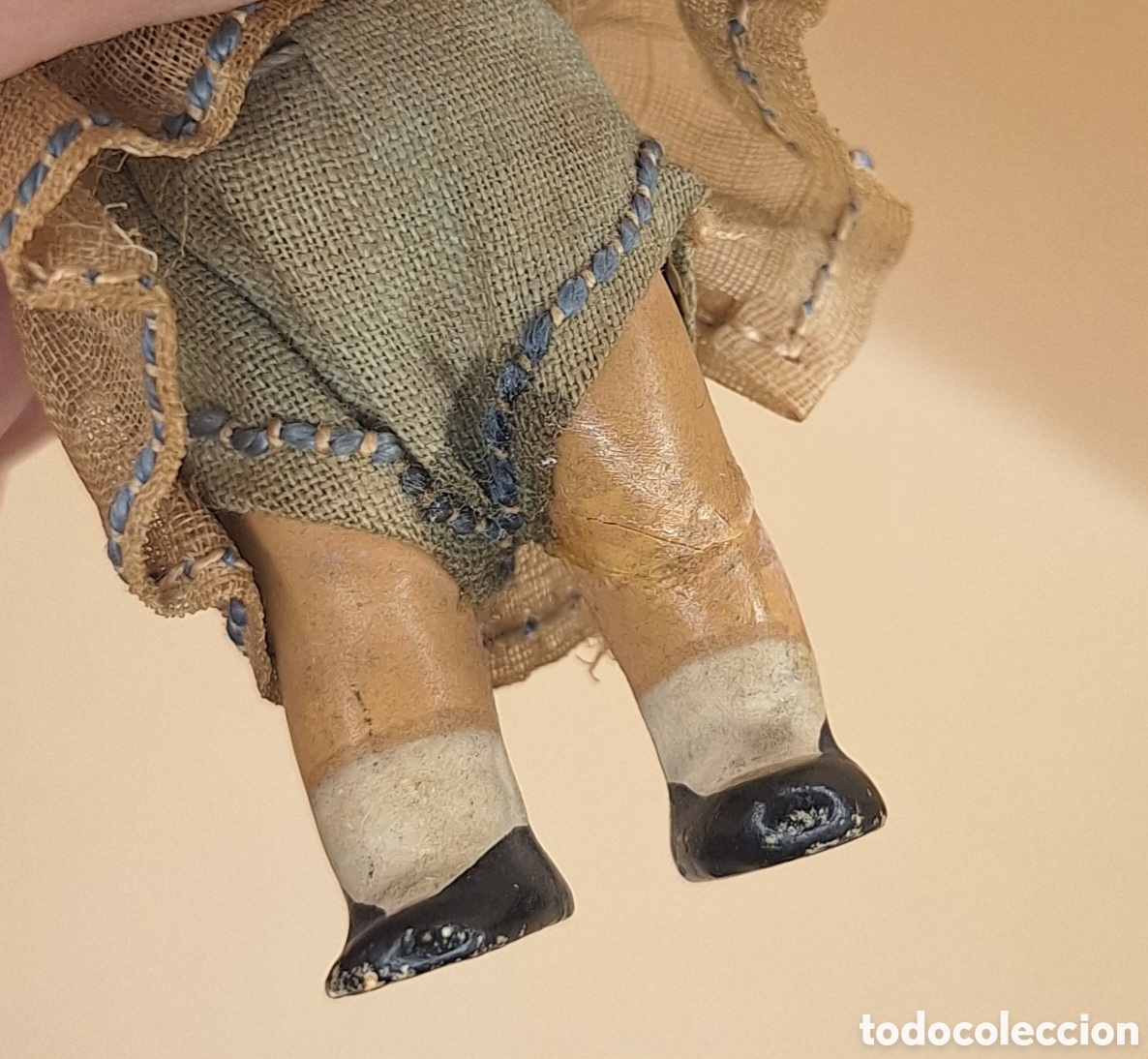 Mu&ntilde;eca espa&ntilde;ola clasica: Antigua Mu&ntilde;eca de Terracota - Foto 10