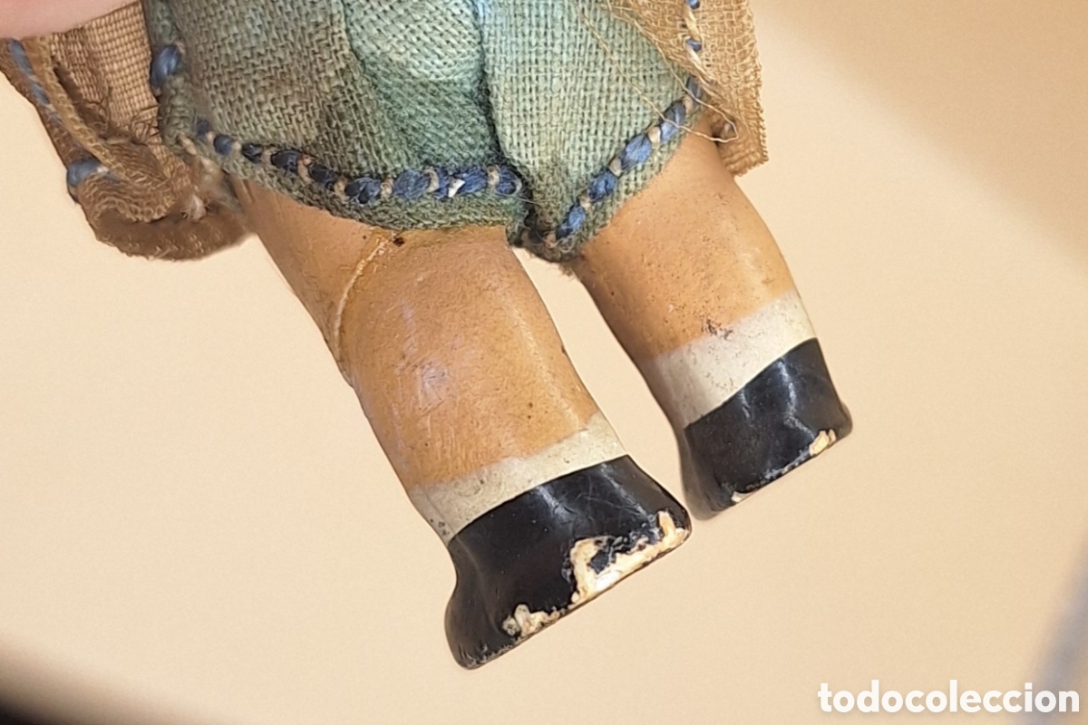 Mu&ntilde;eca espa&ntilde;ola clasica: Antigua Mu&ntilde;eca de Terracota - Foto 11