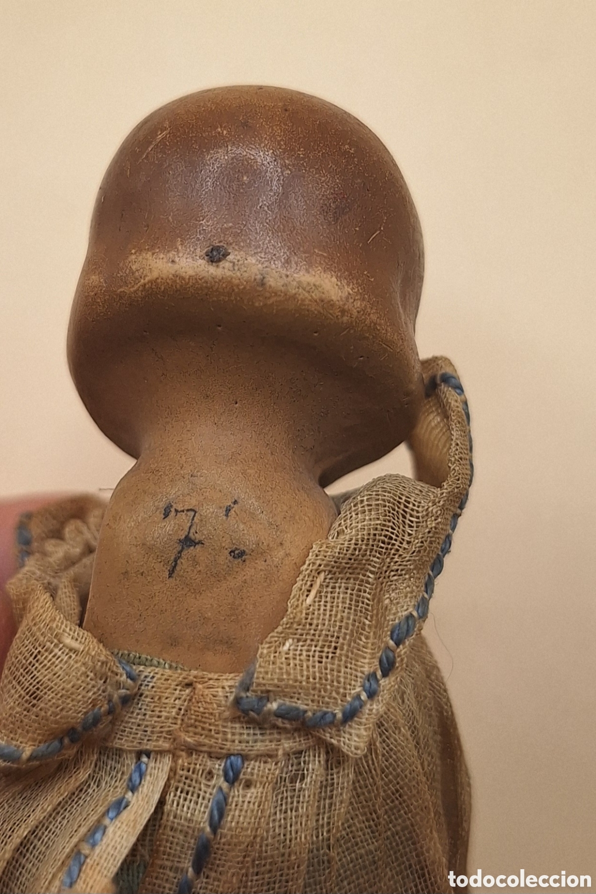 Mu&ntilde;eca espa&ntilde;ola clasica: Antigua Mu&ntilde;eca de Terracota - Foto 13