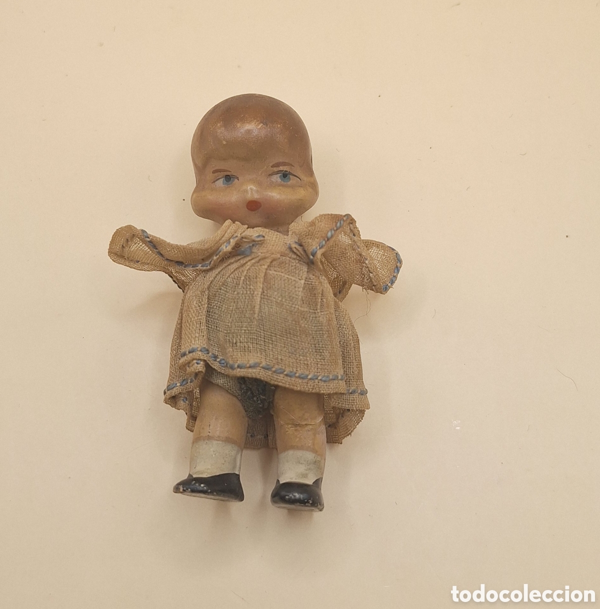 Mu&ntilde;eca espa&ntilde;ola clasica: Antigua Mu&ntilde;eca de Terracota - Foto 1