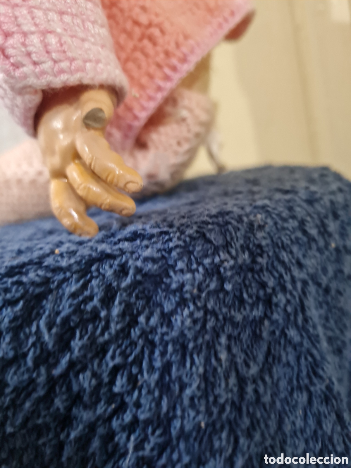 Mu&ntilde;eca espa&ntilde;ola clasica: Mu&ntilde;eco antiguo de piedra - Foto 5