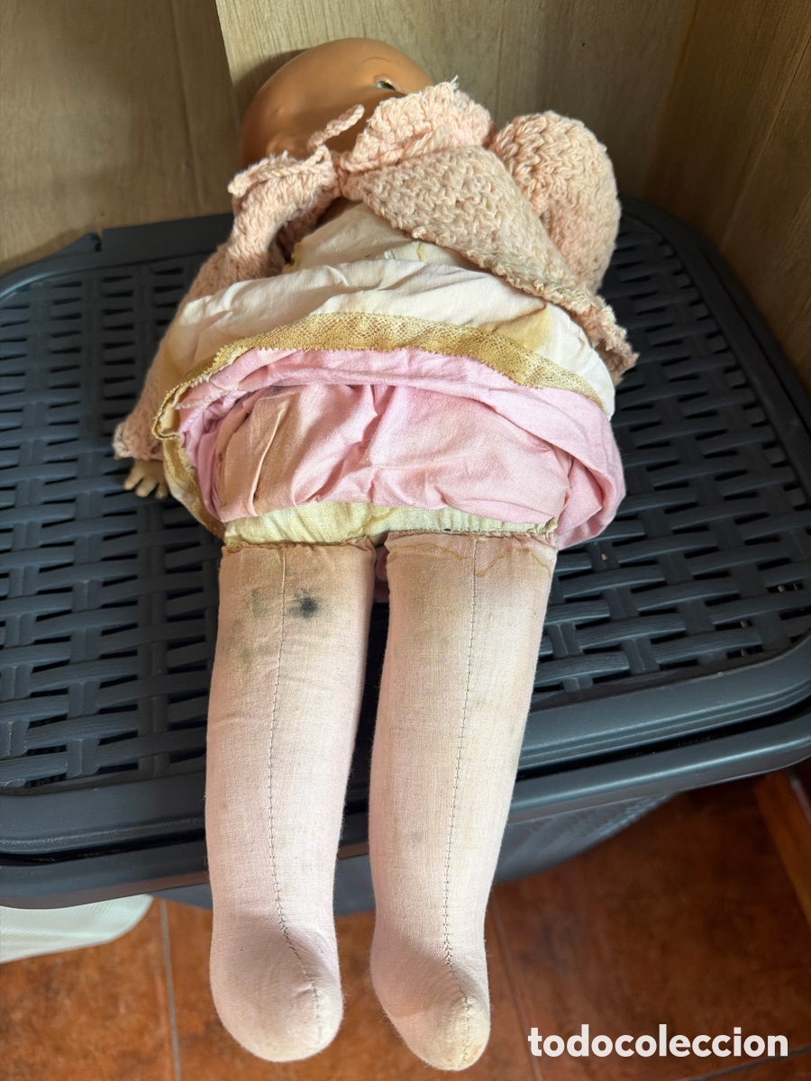 Mu&ntilde;eca espa&ntilde;ola clasica: Mu&ntilde;eco antiguo celuloide luisito - Foto 2