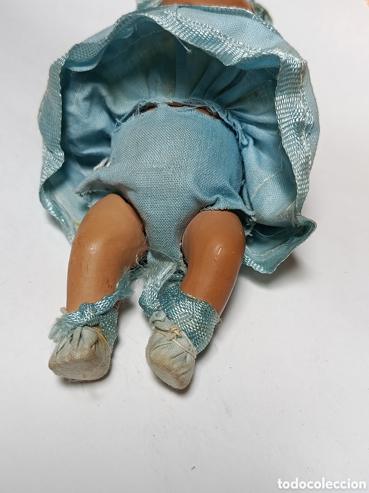 Mu&ntilde;eca espa&ntilde;ola clasica: Bebe terracota. 13cm - Foto 3