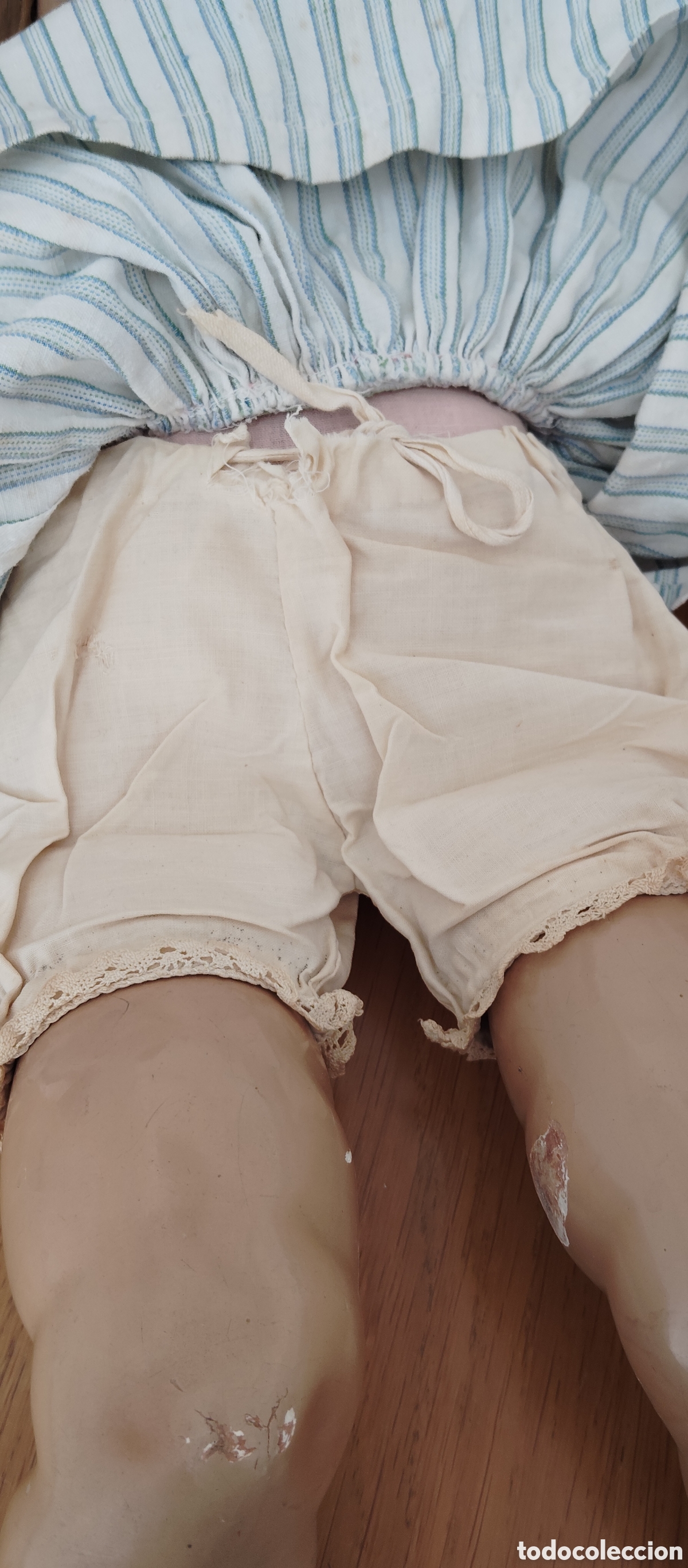 Mu&ntilde;eca espa&ntilde;ola clasica: Mu&ntilde;eca antigua desconocida - Foto 5
