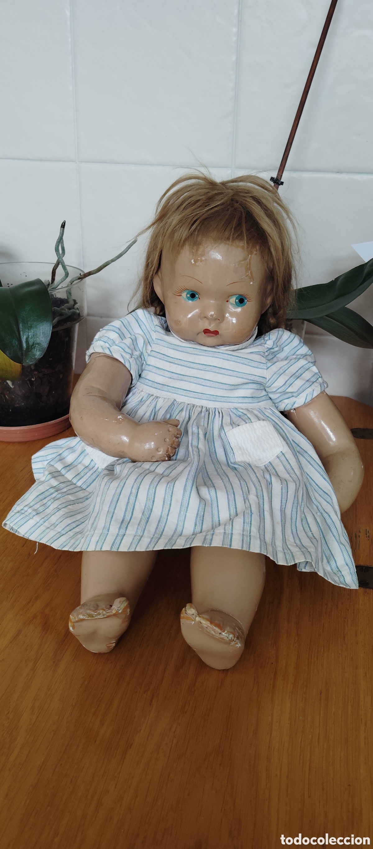 Mu&ntilde;eca espa&ntilde;ola clasica: Mu&ntilde;eca antigua desconocida - Foto 7