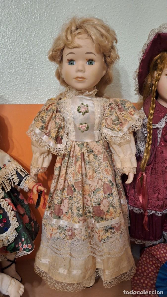 Mu&ntilde;eca espa&ntilde;ola clasica: Mu&ntilde;eca Porcelana bien cuidada - Foto 1