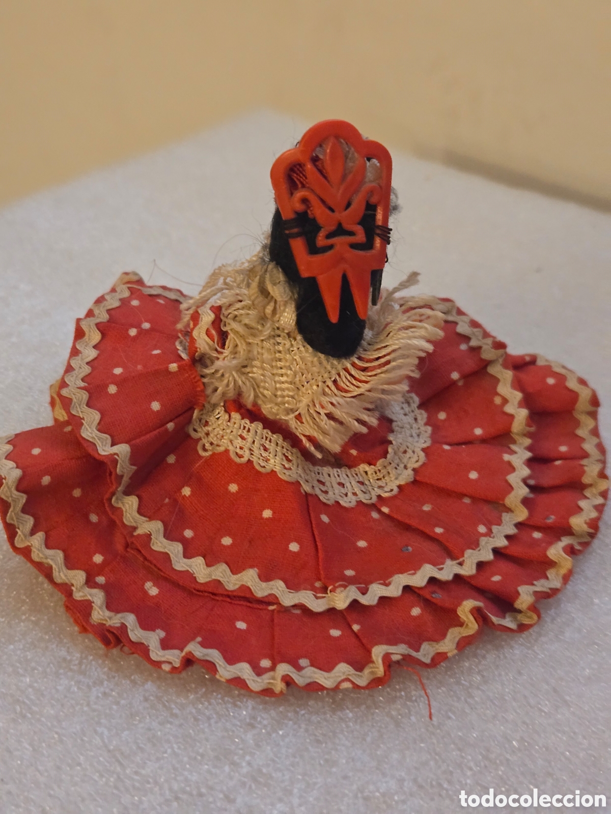 Mu&ntilde;eca espa&ntilde;ola clasica: Antigua mu&ntilde;eca flamenca - Foto 6