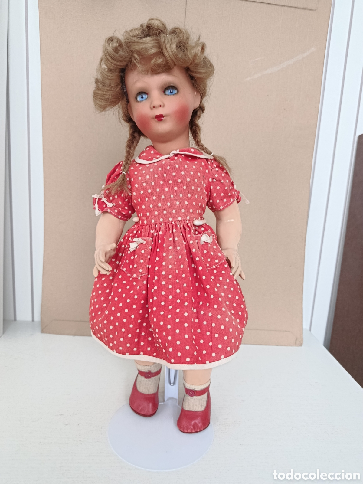 Mu&ntilde;eca espa&ntilde;ola clasica: Preciosa Mu&ntilde;eca Anita Diminuta original