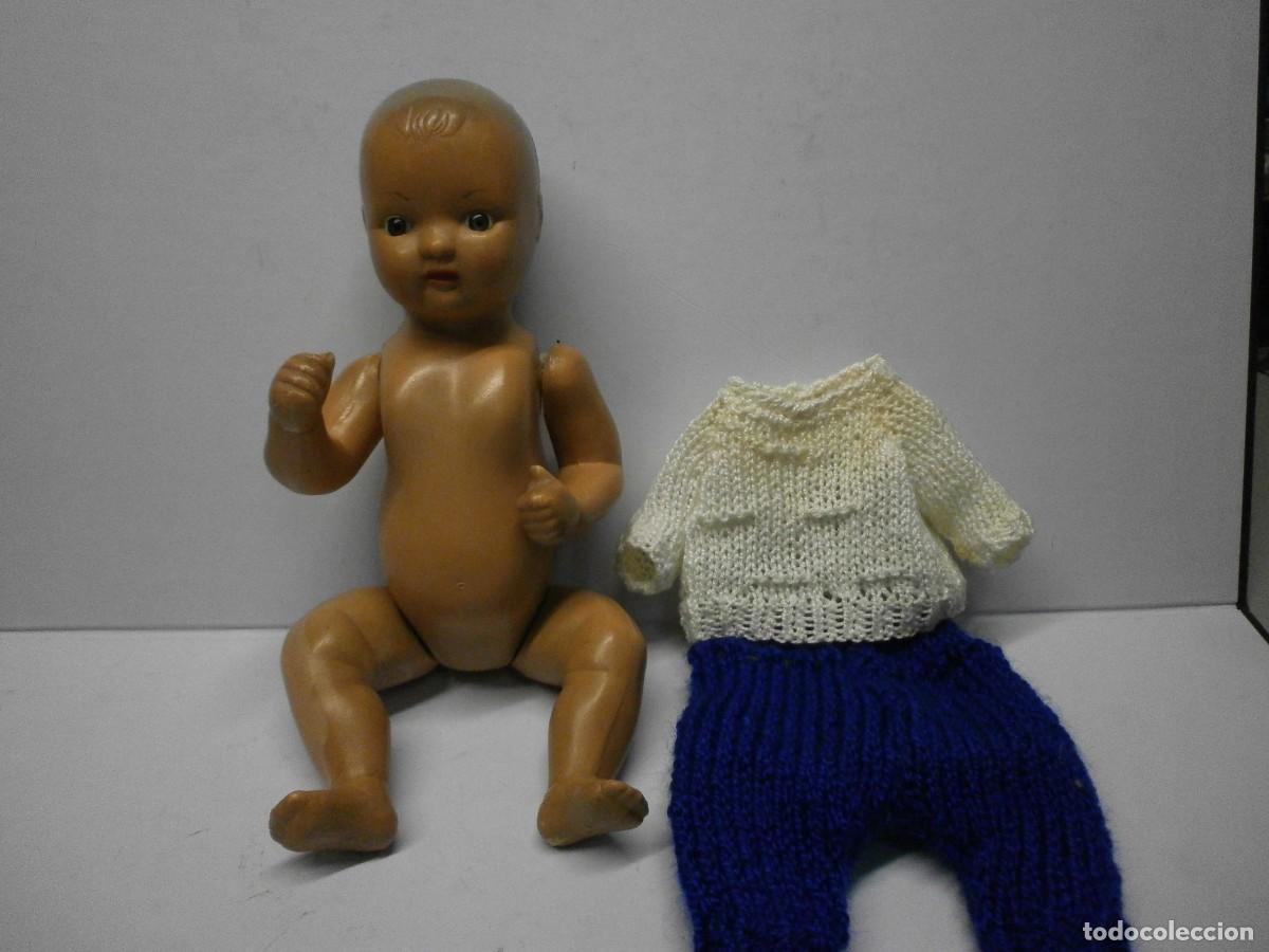 Mu&ntilde;eca espa&ntilde;ola clasica: mu&ntilde;eca bebe marca pse 22 cms - Foto 2