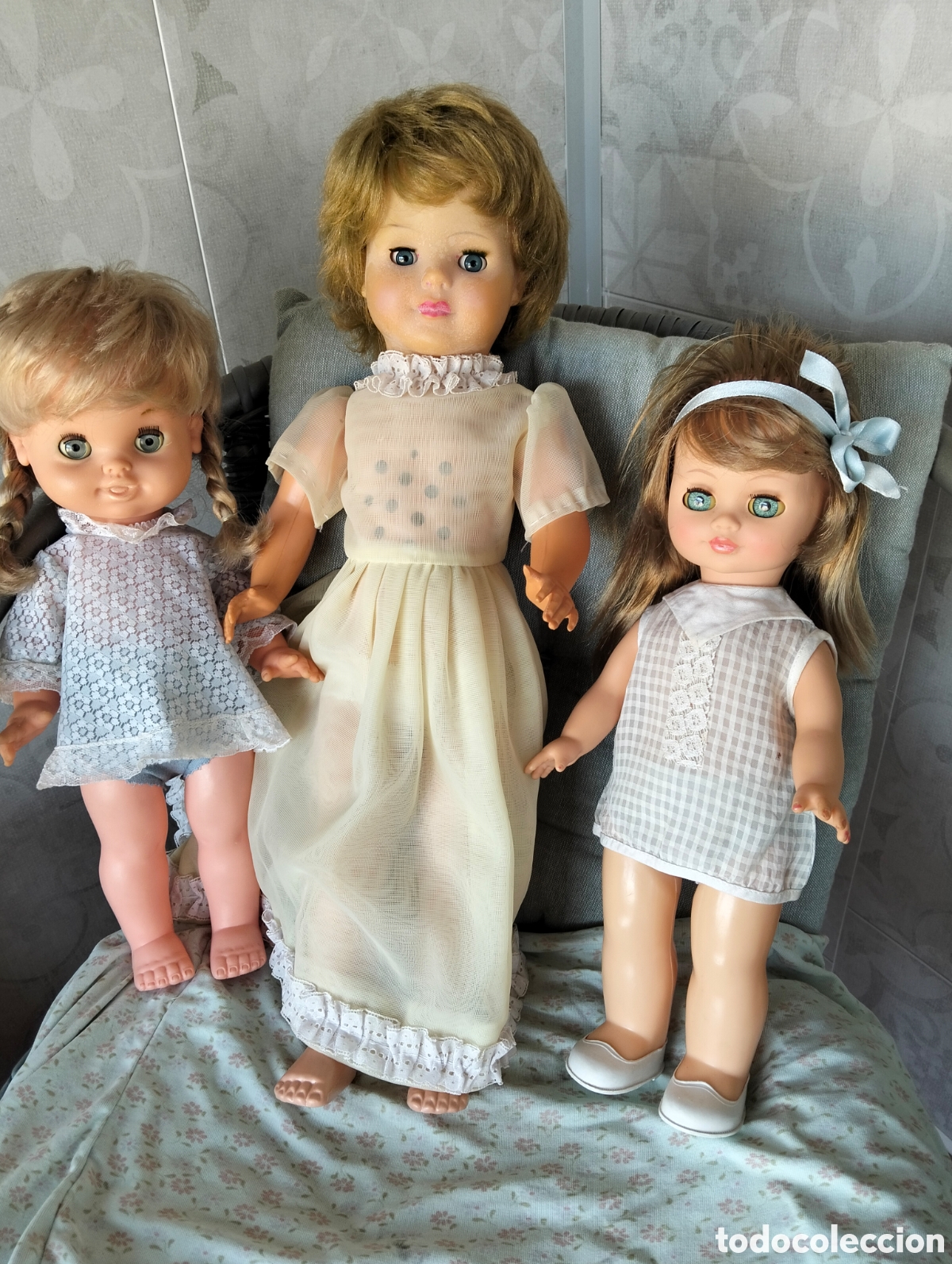 Mu&ntilde;eca espa&ntilde;ola clasica: LOTE MU&Ntilde;ECAS ANTIGUAS - Foto 1