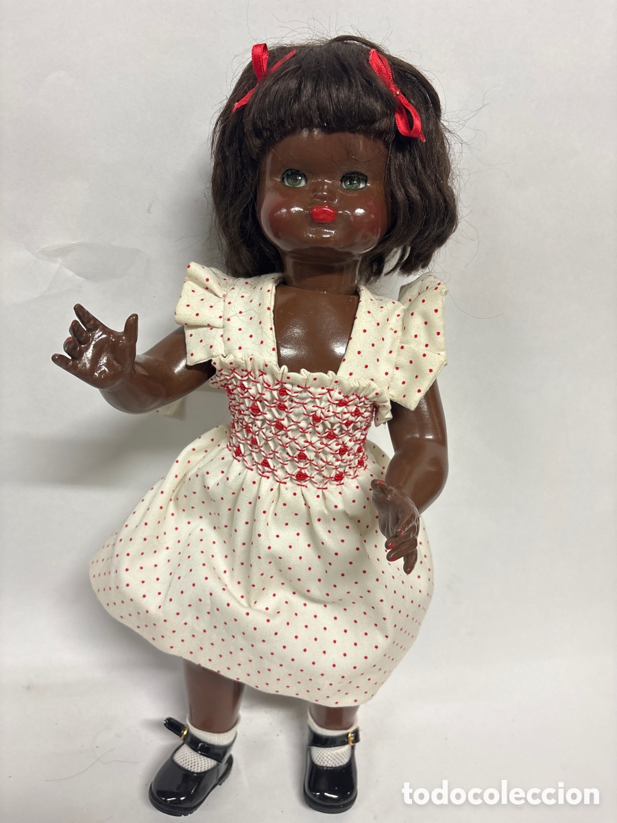 Mu&ntilde;eca espa&ntilde;ola clasica: Antigua mu&ntilde;eca de la casa Florido, a&ntilde;os 50, inspirada en las mu&ntilde;ecas Gros, Mide 46 cm. Muy bonita