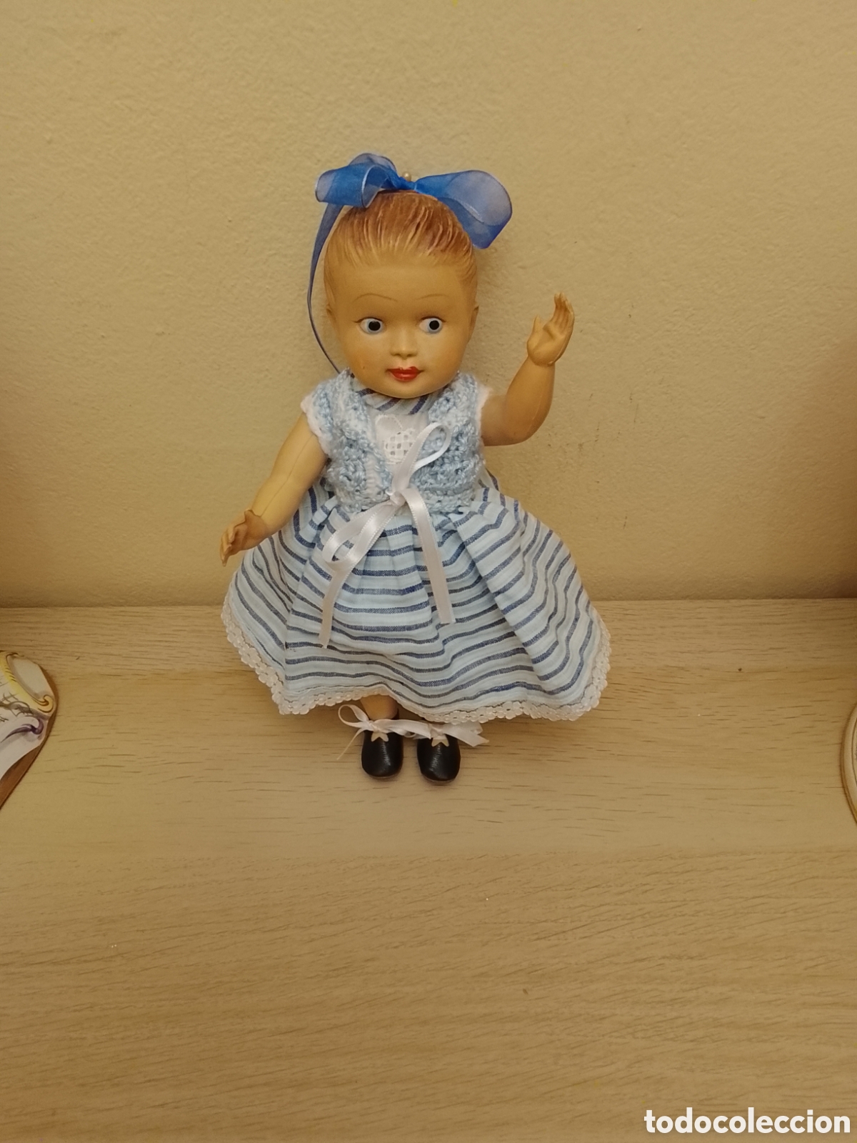 Mu&ntilde;eca espa&ntilde;ola clasica: Antigua mu&ntilde;eca a&ntilde;os 60 .Mide 22cent .Ver fotos y leer descripci&oacute;n .