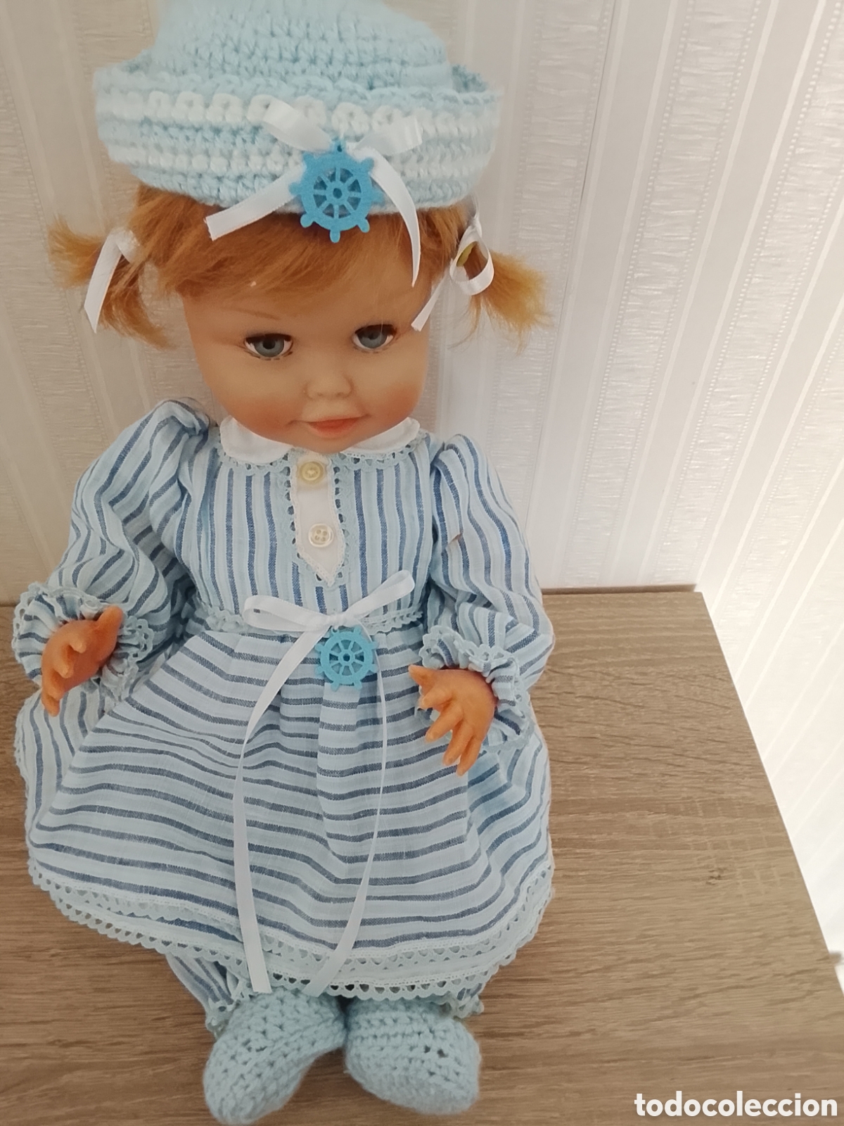 Mu&ntilde;eca espa&ntilde;ola clasica: Antiguo mu&ntilde;eco de dos caras .Es de los a&ntilde;os 60.Ver fotos y leer descripci&oacute;n