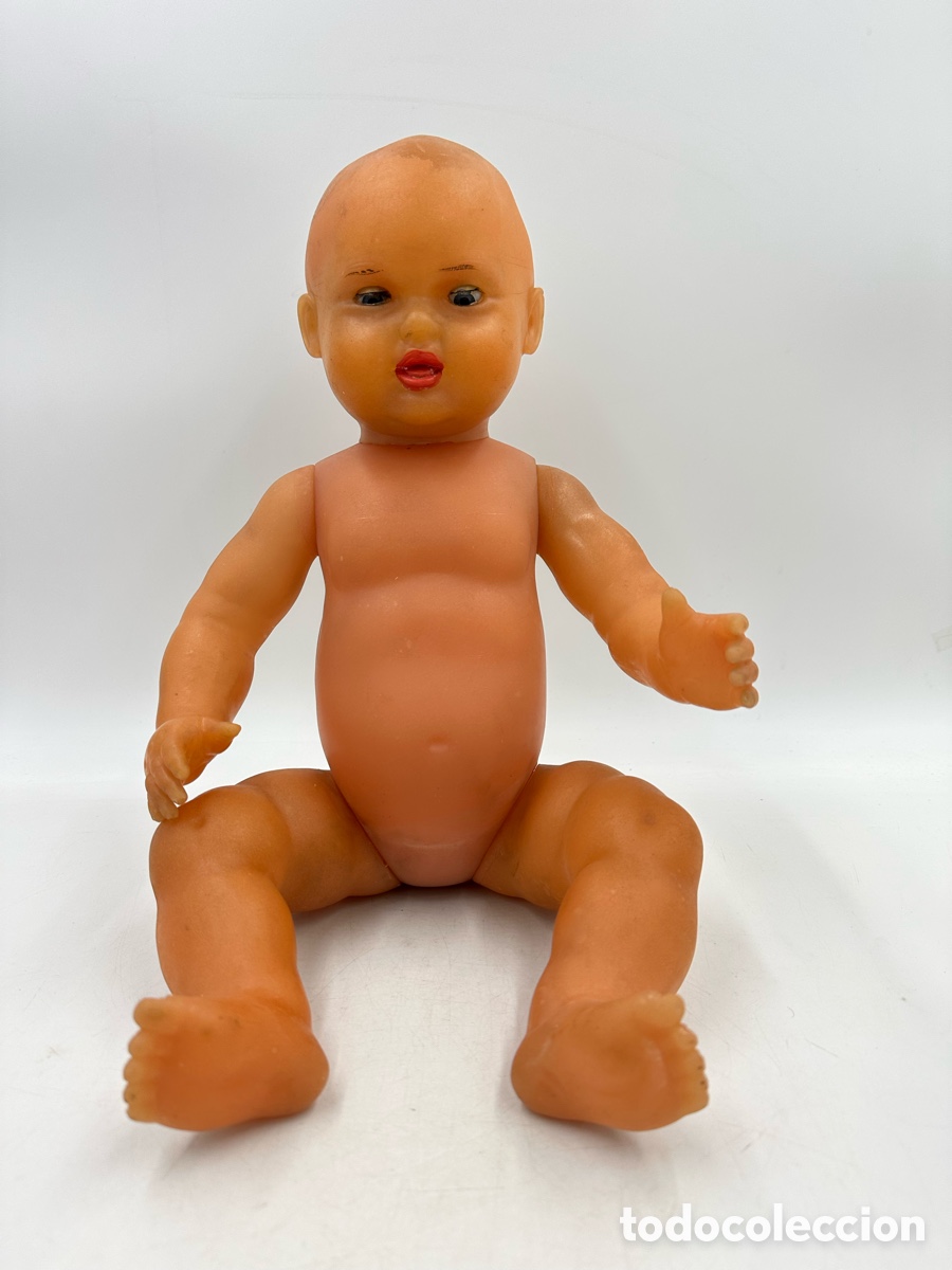 Mu&ntilde;eca espa&ntilde;ola clasica: Antiguo mu&ntilde;eco de goma CARLITOS