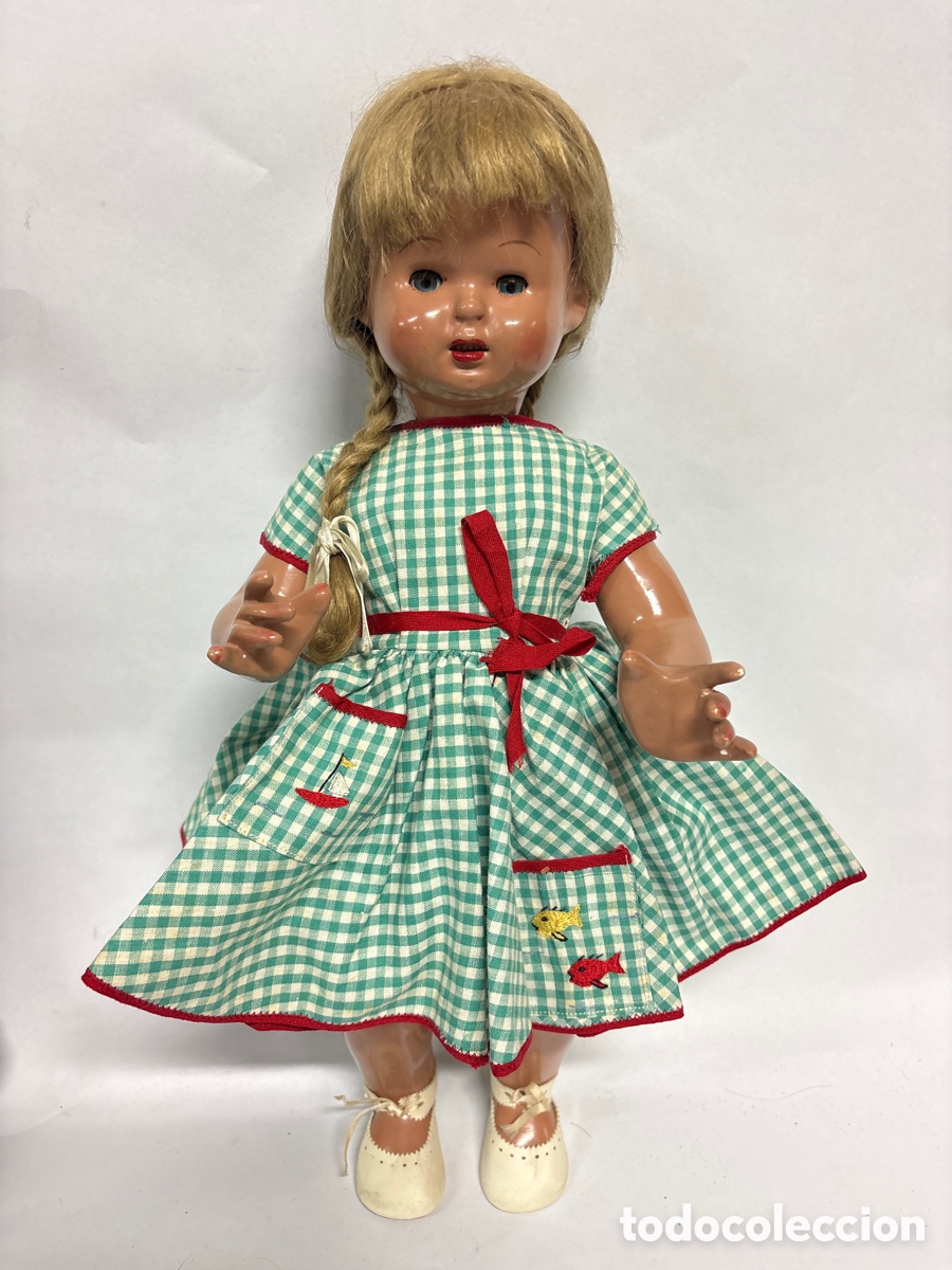 Mu&ntilde;eca espa&ntilde;ola clasica: Muy bonita mu&ntilde;eca Mary Cris de Florido. A&ntilde;os 50. Muy bien conservada. Mide 45 cm. Ver todas las