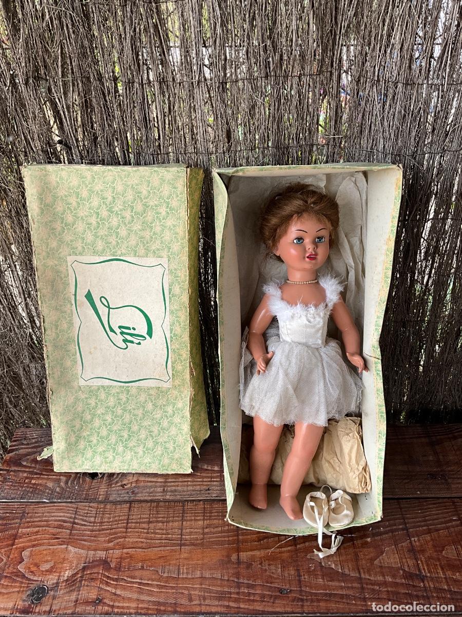 Mu&ntilde;eca espa&ntilde;ola clasica: ANTIGUA MU&Ntilde;ECA LILI - HERMANA DE GISELA - CON CAJA ORIGINAL - MIRAR FOTOS PRA VER ESTADO