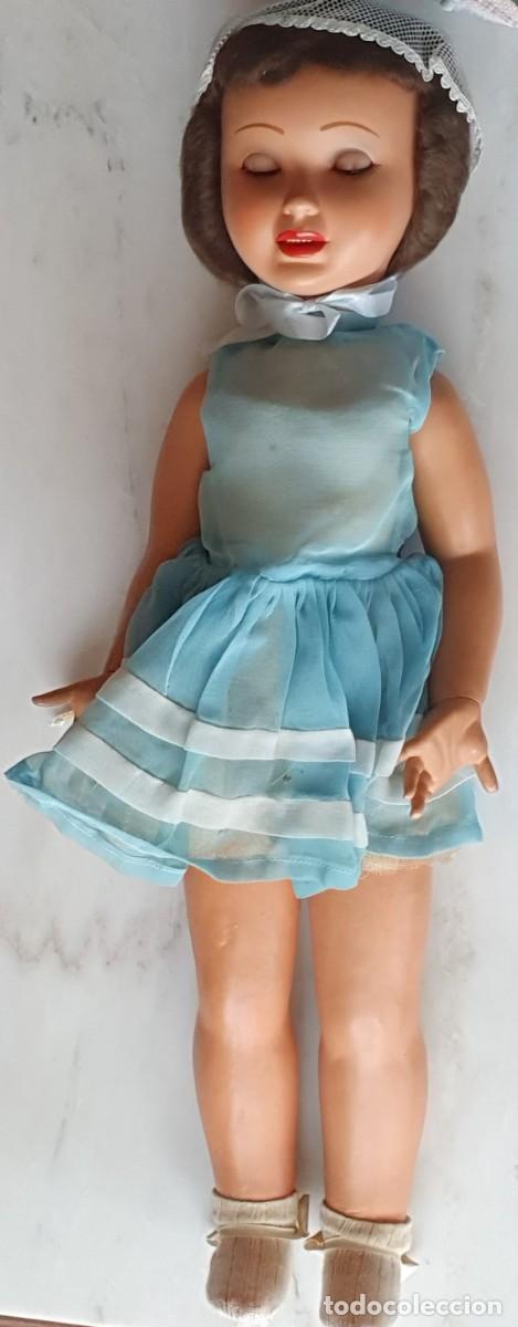 Mu&ntilde;eca espa&ntilde;ola clasica: Mu&ntilde;eca Diana de Famosa Vintage. Con etiqueta original. Coleccionismo a&ntilde;os 50