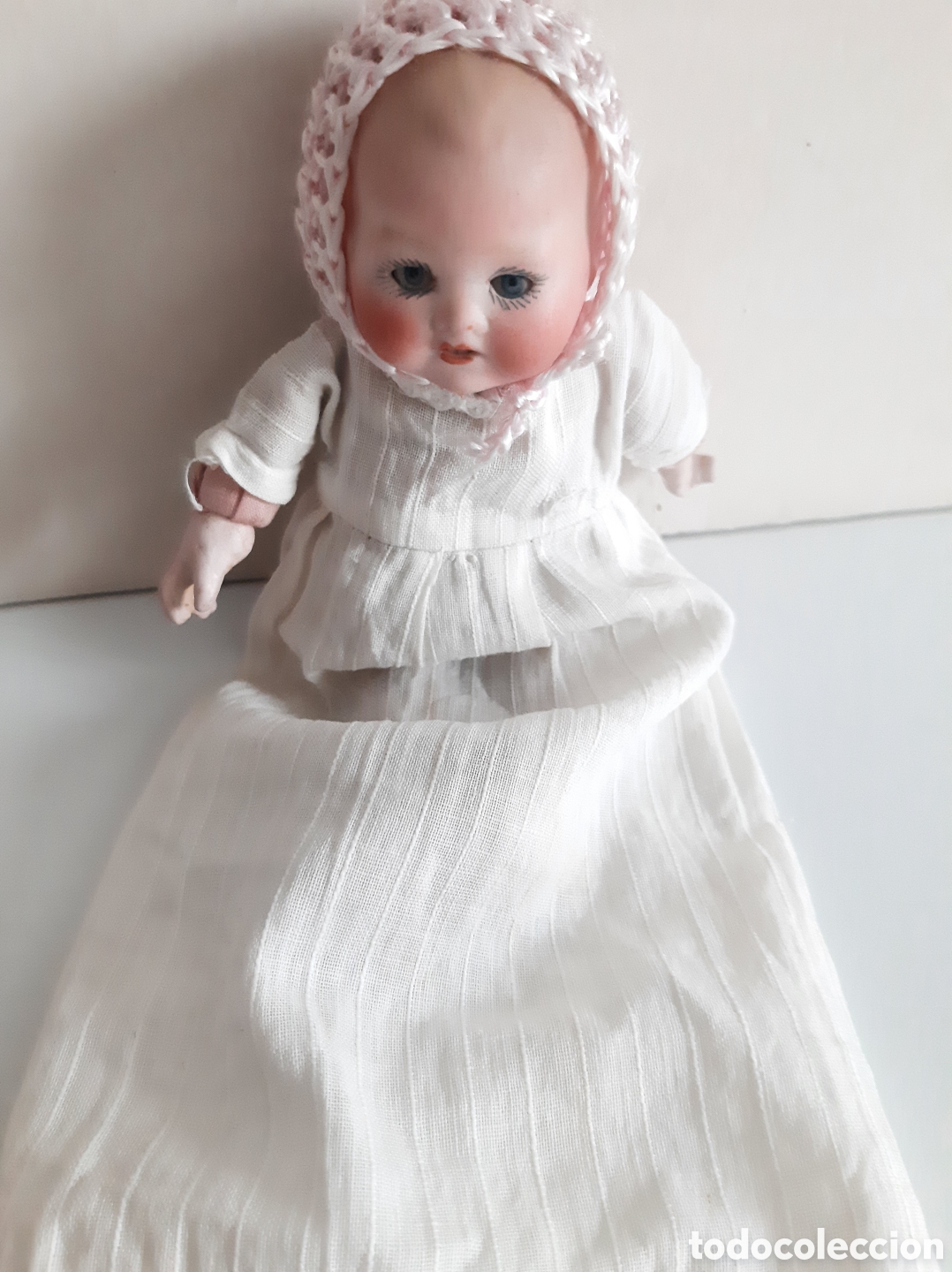Mu&ntilde;eca espa&ntilde;ola clasica: Mu&ntilde;eco cara y manos porcelana antiguo