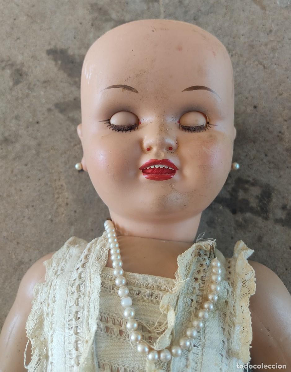 Mu&ntilde;eca espa&ntilde;ola clasica: ANTIGUA MU&Ntilde;ECA DE COMPOSICION LILI GISELA O SIMILAR
