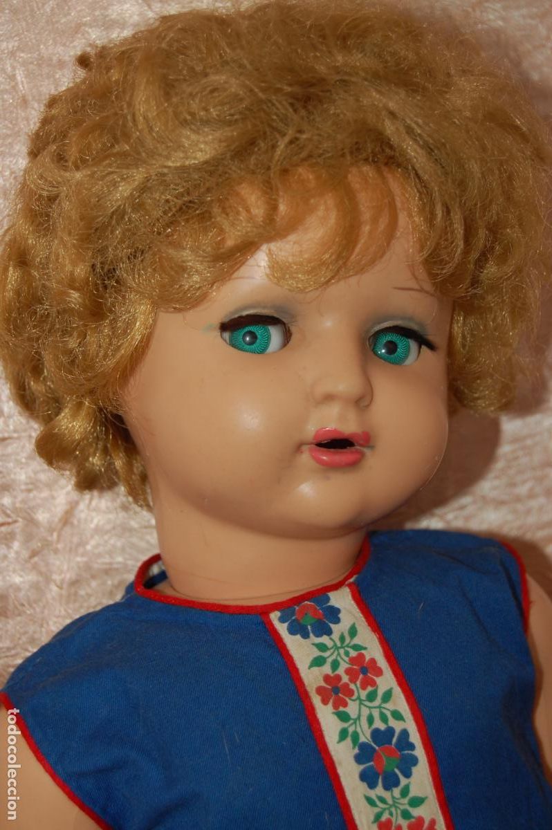 Mu&ntilde;eca espa&ntilde;ola clasica: mu&ntilde;eca natalia de icsa a&ntilde;os 50