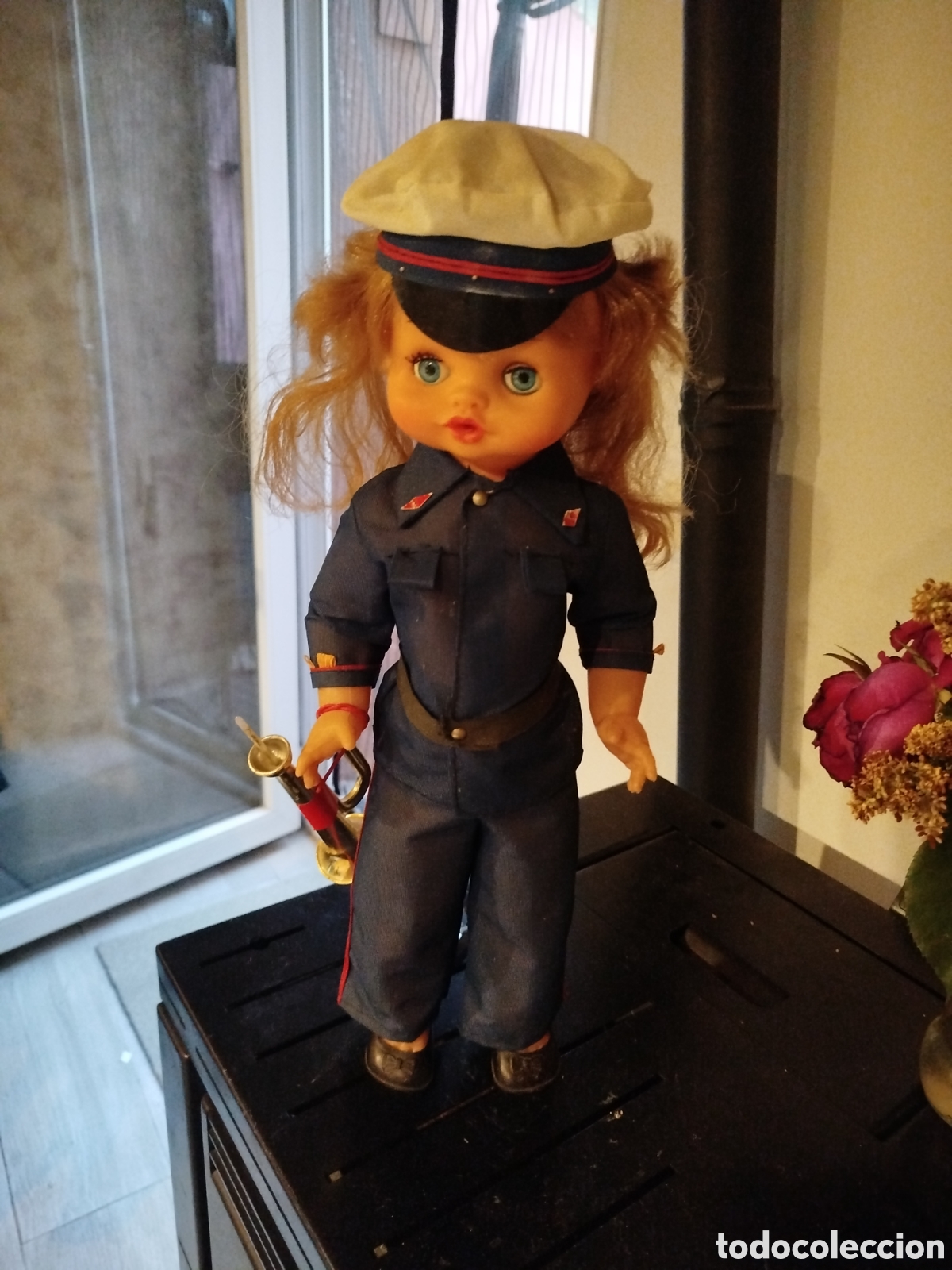 Mu&ntilde;eca espa&ntilde;ola clasica: Mu&ntilde;eca militar 40 cm