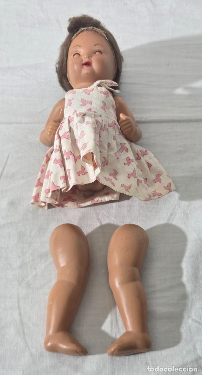 Mu&ntilde;eca espa&ntilde;ola clasica: Mu&ntilde;eca de celuloide, plasticos santa elena - Foto 2