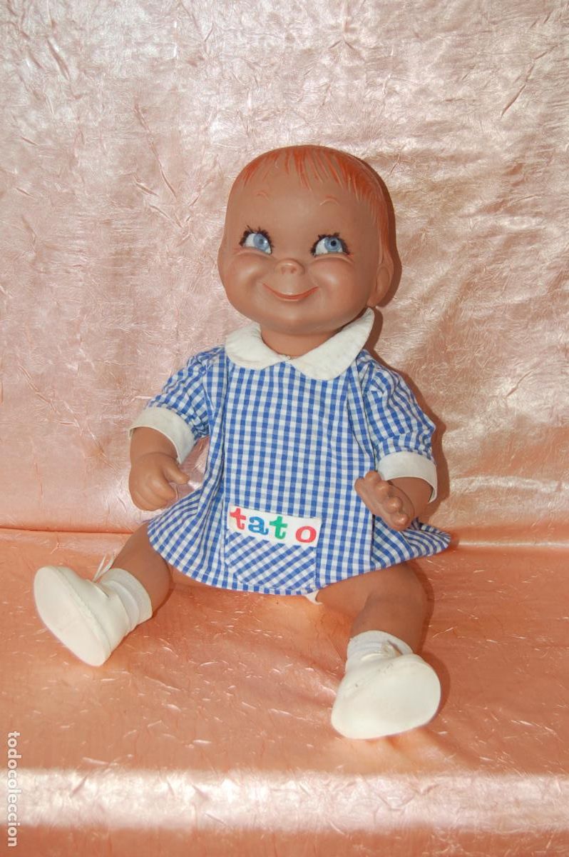 Mu&ntilde;eca espa&ntilde;ola clasica: mu&ntilde;eco tato de industrias lanco