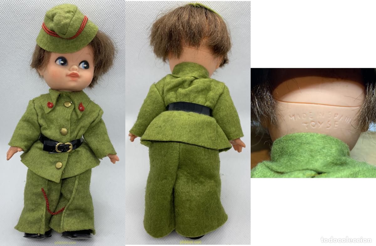 Mu&ntilde;eca espa&ntilde;ola clasica: ANTIGUO MU&Ntilde;ECO MILITAR - Foto 1
