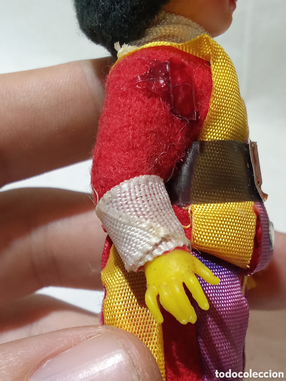 Mu&ntilde;eca espa&ntilde;ola clasica: ANTIGUO MU&Ntilde;ECO ARLEQU&Iacute;N - Foto 4