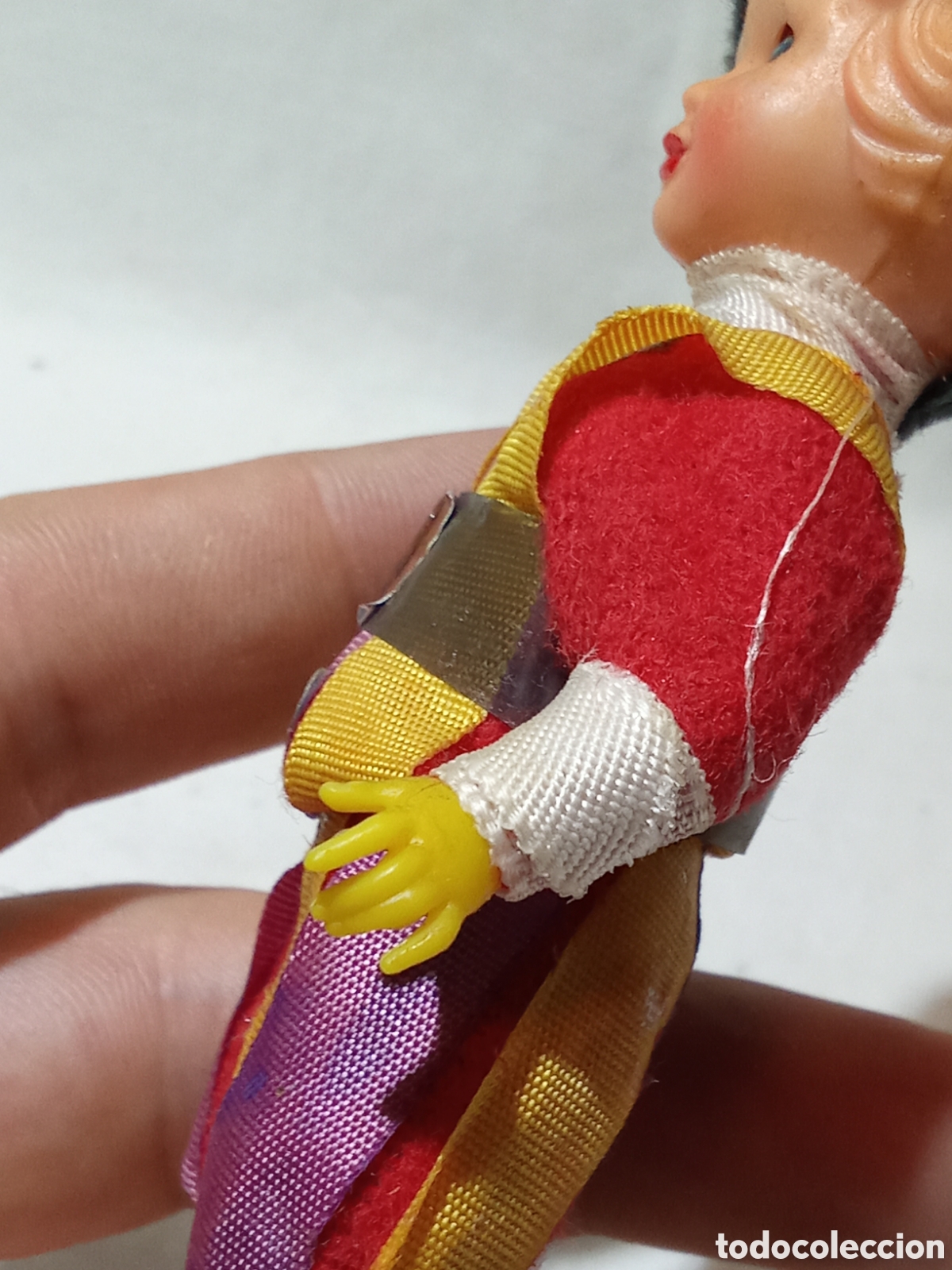 Mu&ntilde;eca espa&ntilde;ola clasica: ANTIGUO MU&Ntilde;ECO ARLEQU&Iacute;N - Foto 5