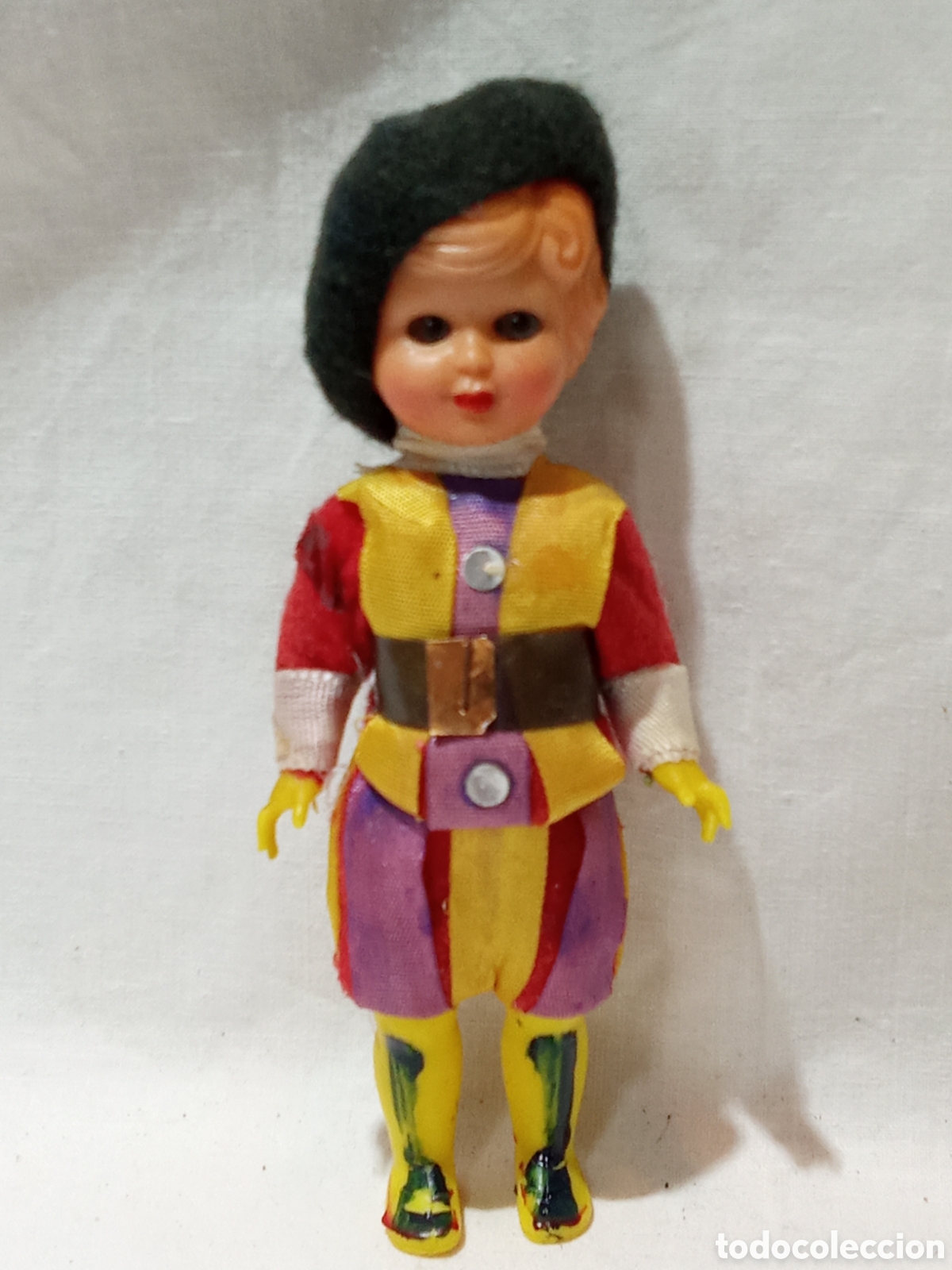 Mu&ntilde;eca espa&ntilde;ola clasica: ANTIGUO MU&Ntilde;ECO ARLEQU&Iacute;N - Foto 1