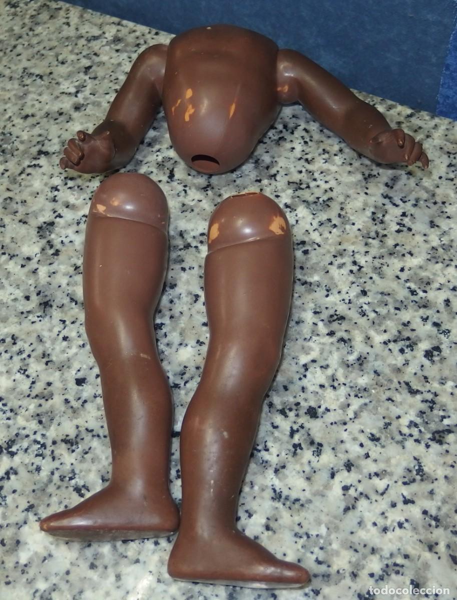Mu&ntilde;eca espa&ntilde;ola clasica: LINDA CARLA NEGRITA,PARA APROVECHAR PIEZAS,A&Ntilde;OS 50