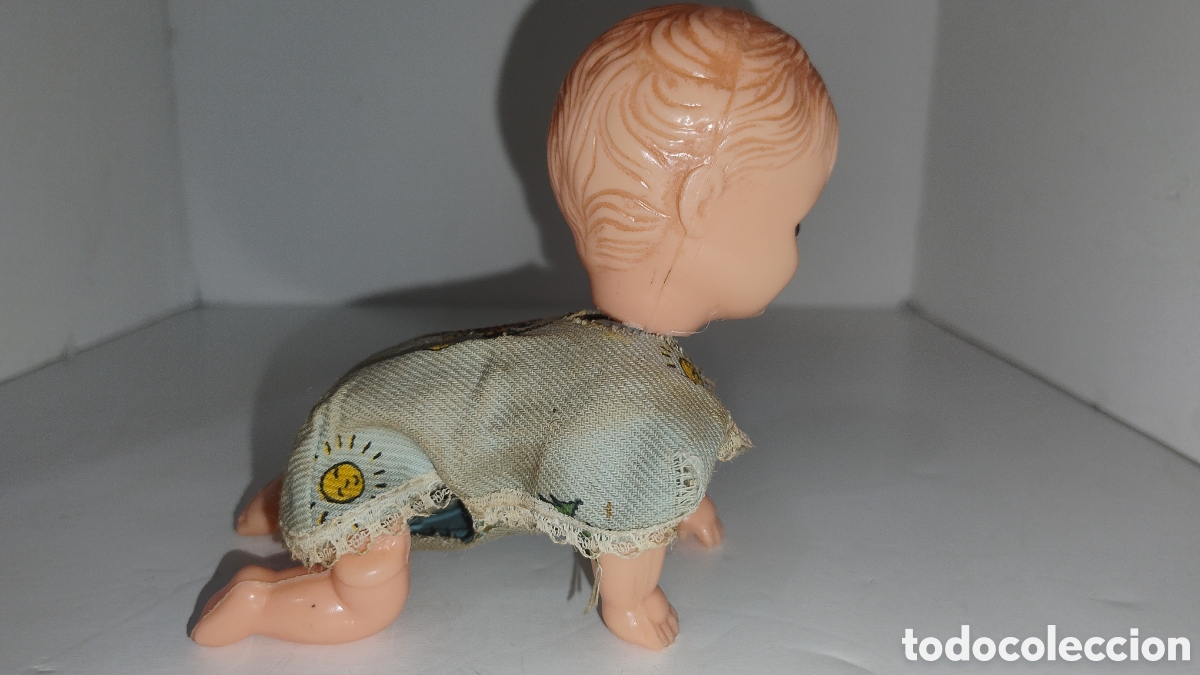 Mu&ntilde;eca espa&ntilde;ola clasica: Mu&ntilde;eca andadora de cuerda antigua - Foto 2