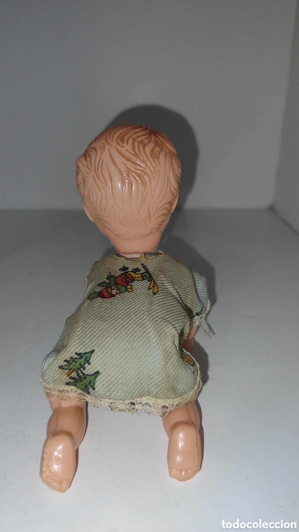 Mu&ntilde;eca espa&ntilde;ola clasica: Mu&ntilde;eca andadora de cuerda antigua - Foto 3