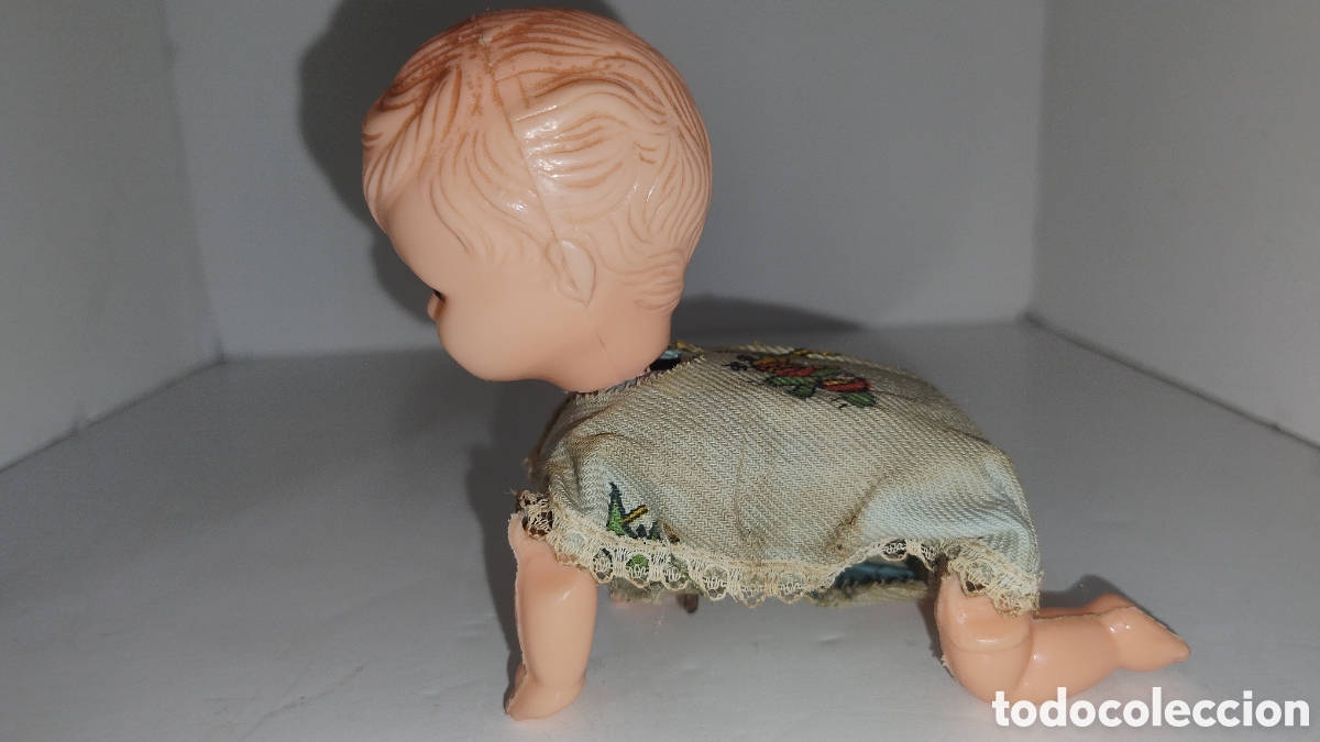 Mu&ntilde;eca espa&ntilde;ola clasica: Mu&ntilde;eca andadora de cuerda antigua - Foto 4