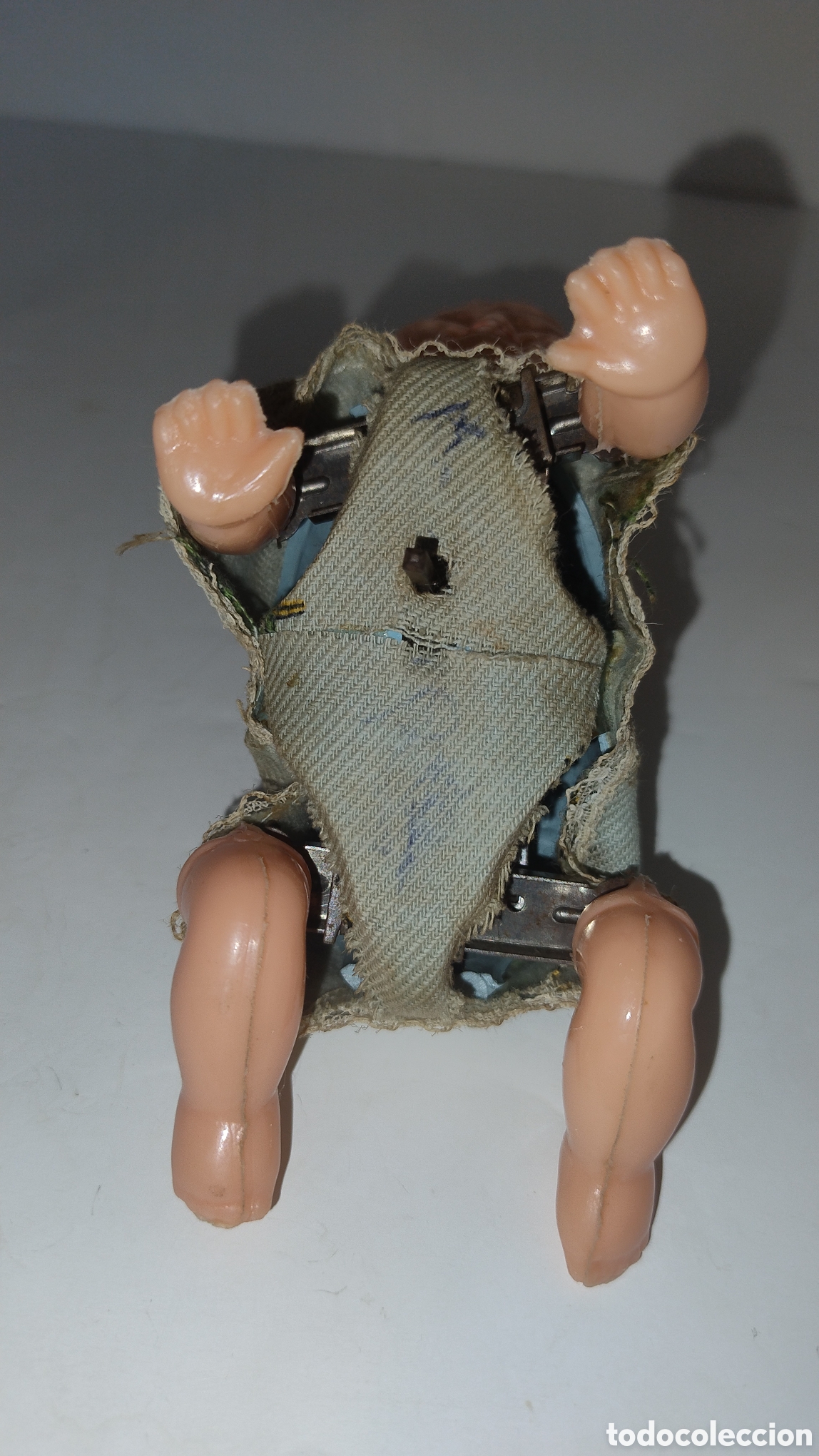 Mu&ntilde;eca espa&ntilde;ola clasica: Mu&ntilde;eca andadora de cuerda antigua - Foto 6