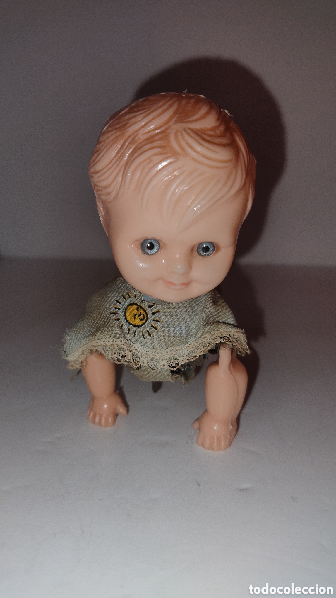 Klassische spanische Puppen: Mu&ntilde;eca andadora de cuerda antigua