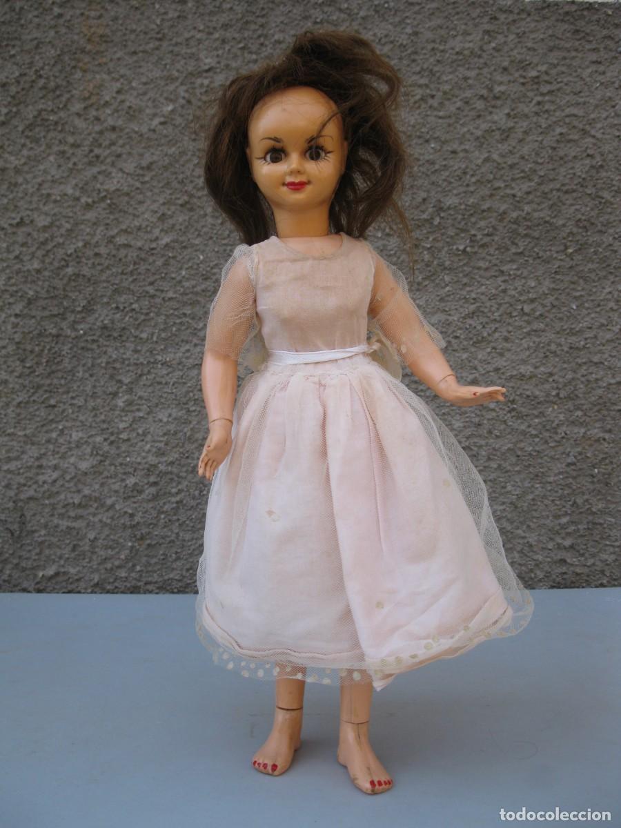 Mu&ntilde;eca espa&ntilde;ola clasica: ANTIGUA MU&Ntilde;ECA CON OJOS DURMIENTES. - Foto 1