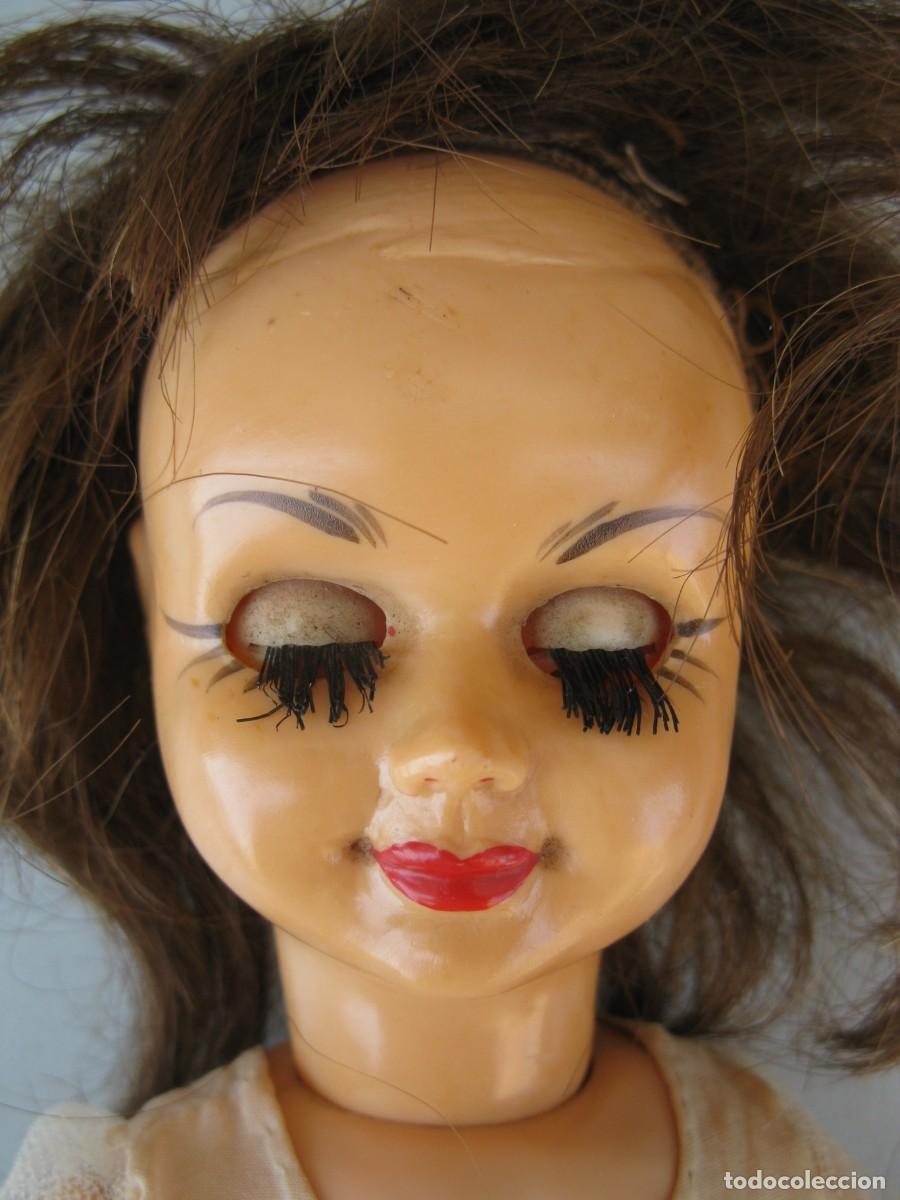 Mu&ntilde;eca espa&ntilde;ola clasica: ANTIGUA MU&Ntilde;ECA CON OJOS DURMIENTES. - Foto 3