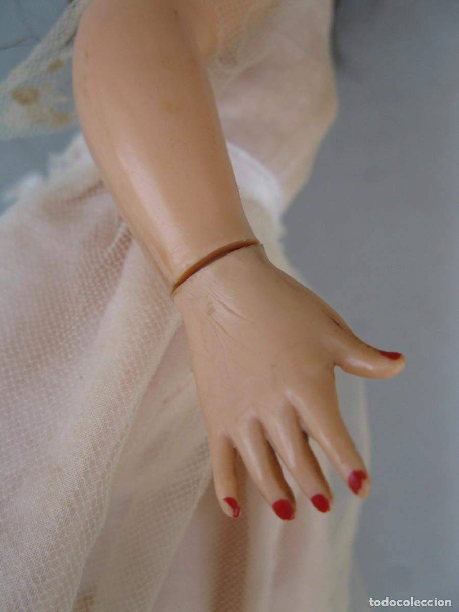 Mu&ntilde;eca espa&ntilde;ola clasica: ANTIGUA MU&Ntilde;ECA CON OJOS DURMIENTES. - Foto 4