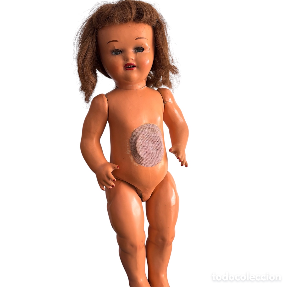 Mu&ntilde;eca espa&ntilde;ola clasica: Antigua Mu&ntilde;eca Maricela Llorona Santiago Molina Ojos Durmientes