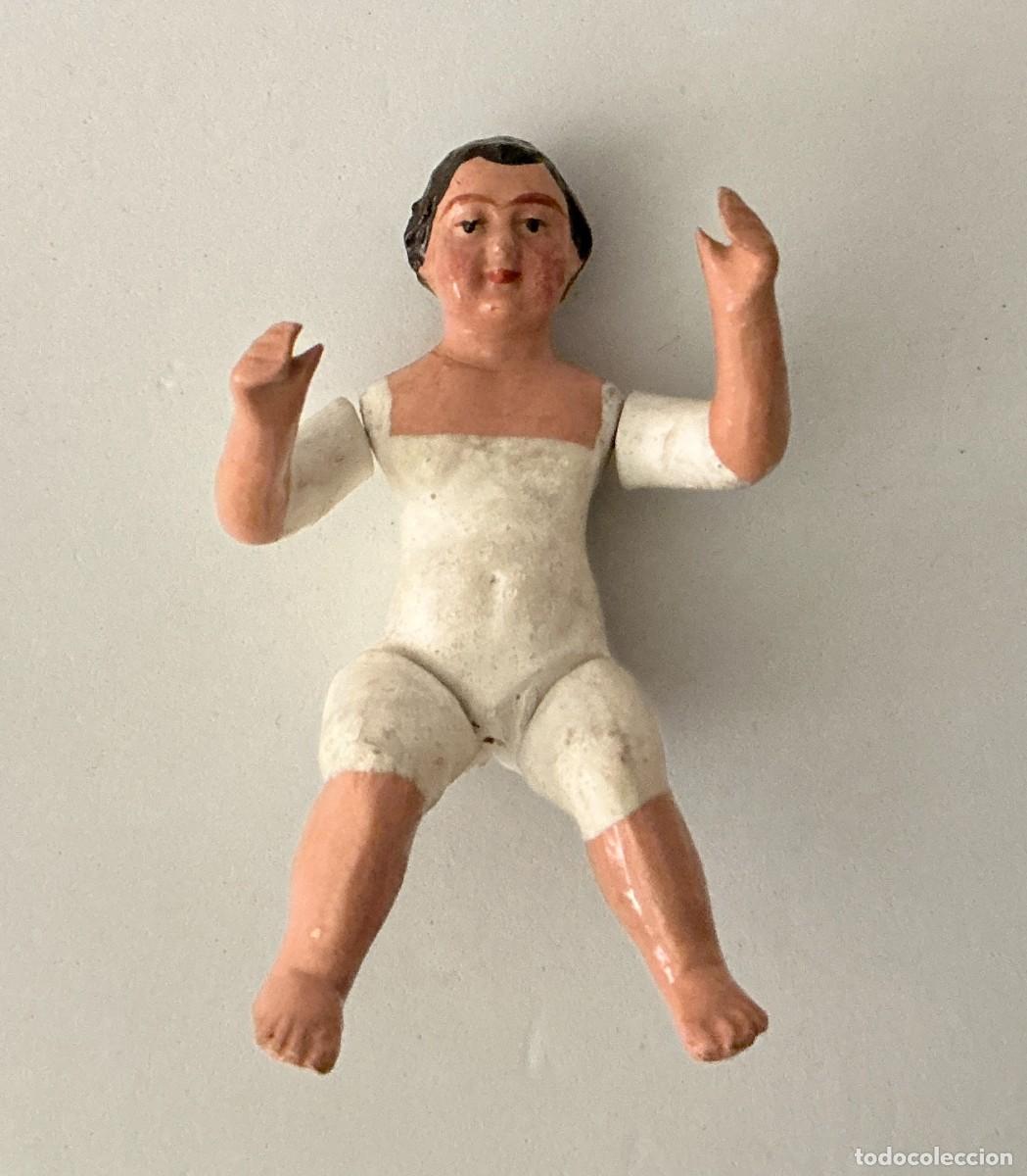 Mu&ntilde;eca espa&ntilde;ola clasica: Mu&ntilde;eco trapero espa&ntilde;ol de terracota policromada articulado a&ntilde;os 1920-1940