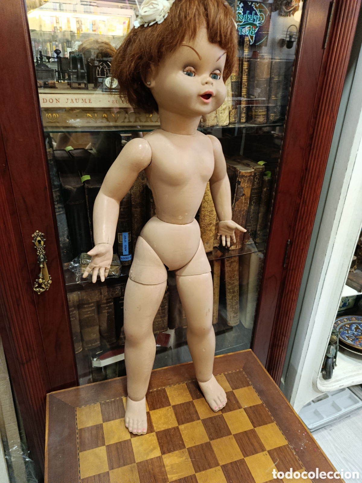 Mu&ntilde;eca espa&ntilde;ola clasica: Antigua Mu&ntilde;eca Guendolina. - Foto 8