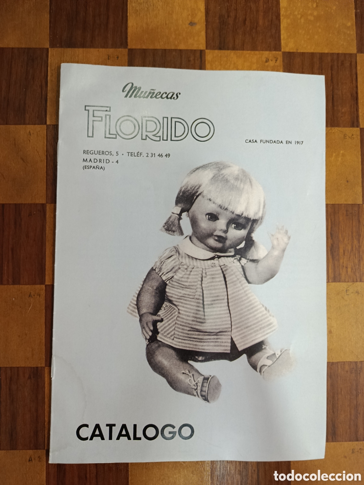 Mu&ntilde;eca espa&ntilde;ola clasica: CAT&Aacute;LOGO MU&Ntilde;ECAS FLORIDO A&Ntilde;OS 60