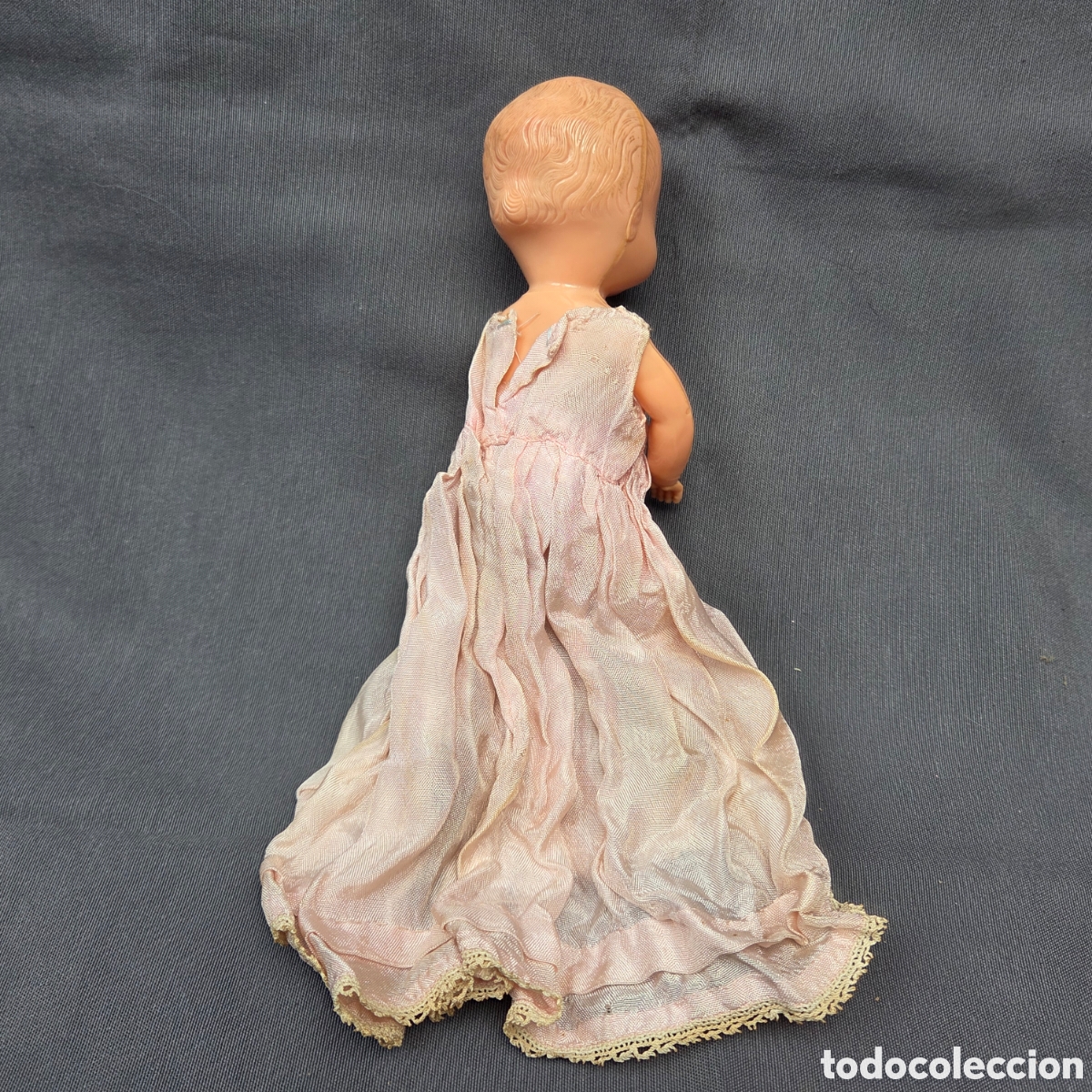 Mu&ntilde;eca espa&ntilde;ola clasica: ANTIGUO MU&Ntilde;ECO EN CELULOIDE Ojos m&oacute;viles - Foto 4