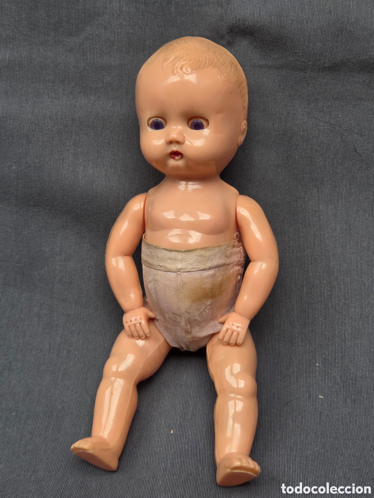 Mu&ntilde;eca espa&ntilde;ola clasica: ANTIGUO MU&Ntilde;ECO EN CELULOIDE Ojos m&oacute;viles - Foto 5