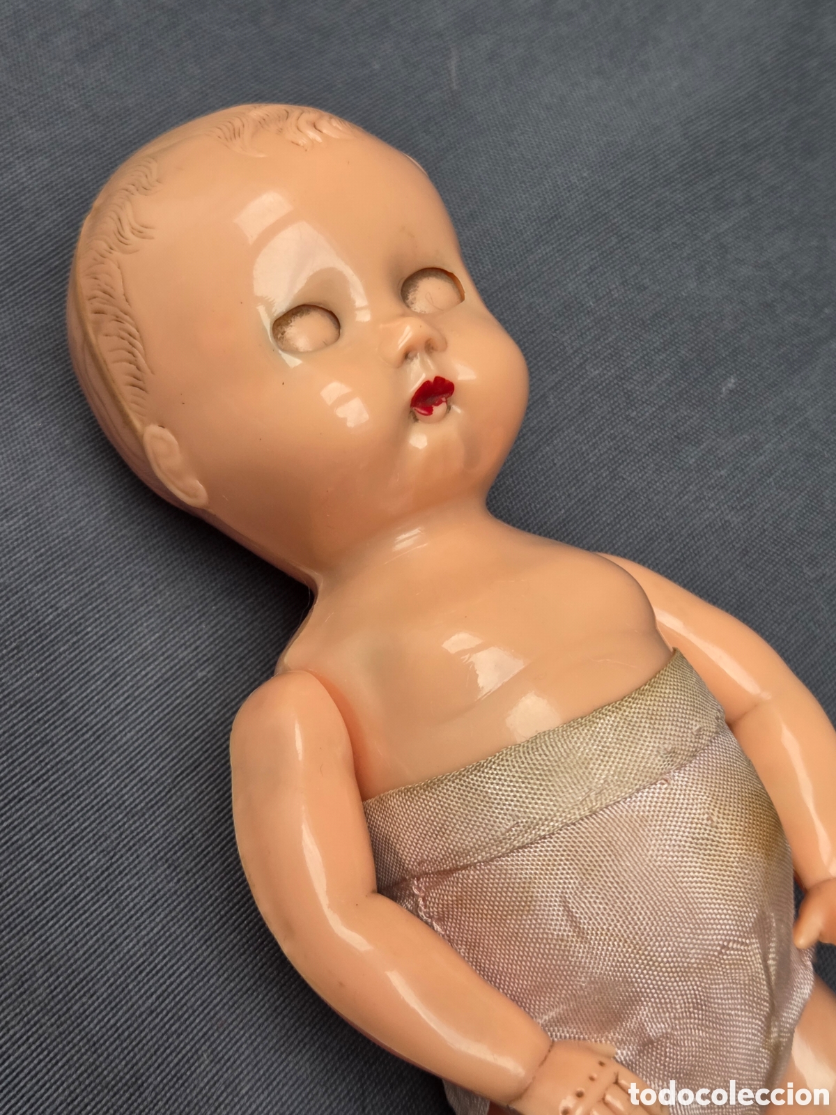 Mu&ntilde;eca espa&ntilde;ola clasica: ANTIGUO MU&Ntilde;ECO EN CELULOIDE Ojos m&oacute;viles - Foto 7