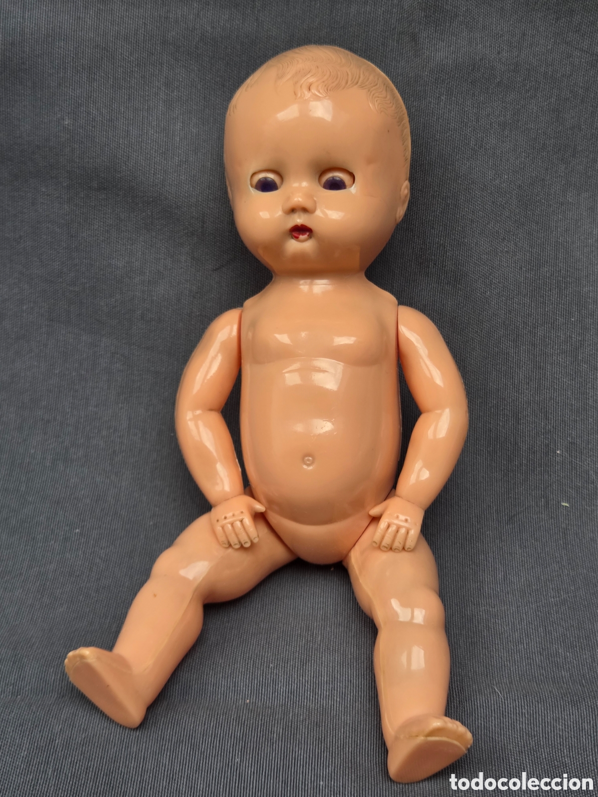 Mu&ntilde;eca espa&ntilde;ola clasica: ANTIGUO MU&Ntilde;ECO EN CELULOIDE Ojos m&oacute;viles - Foto 8