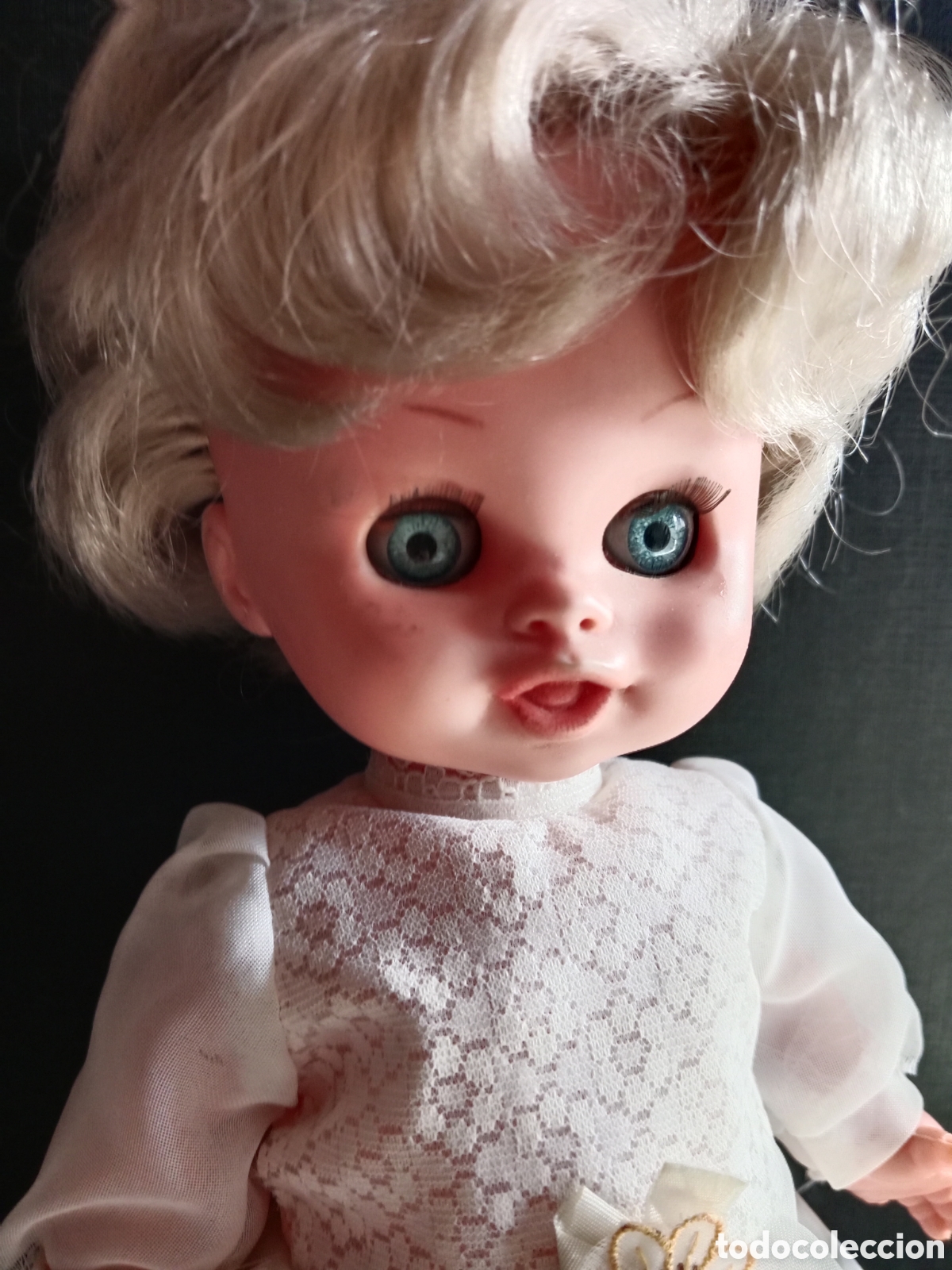 Mu&ntilde;eca espa&ntilde;ola clasica: ANTIGUA MU&Ntilde;ECA DE COMUNI&Oacute;N